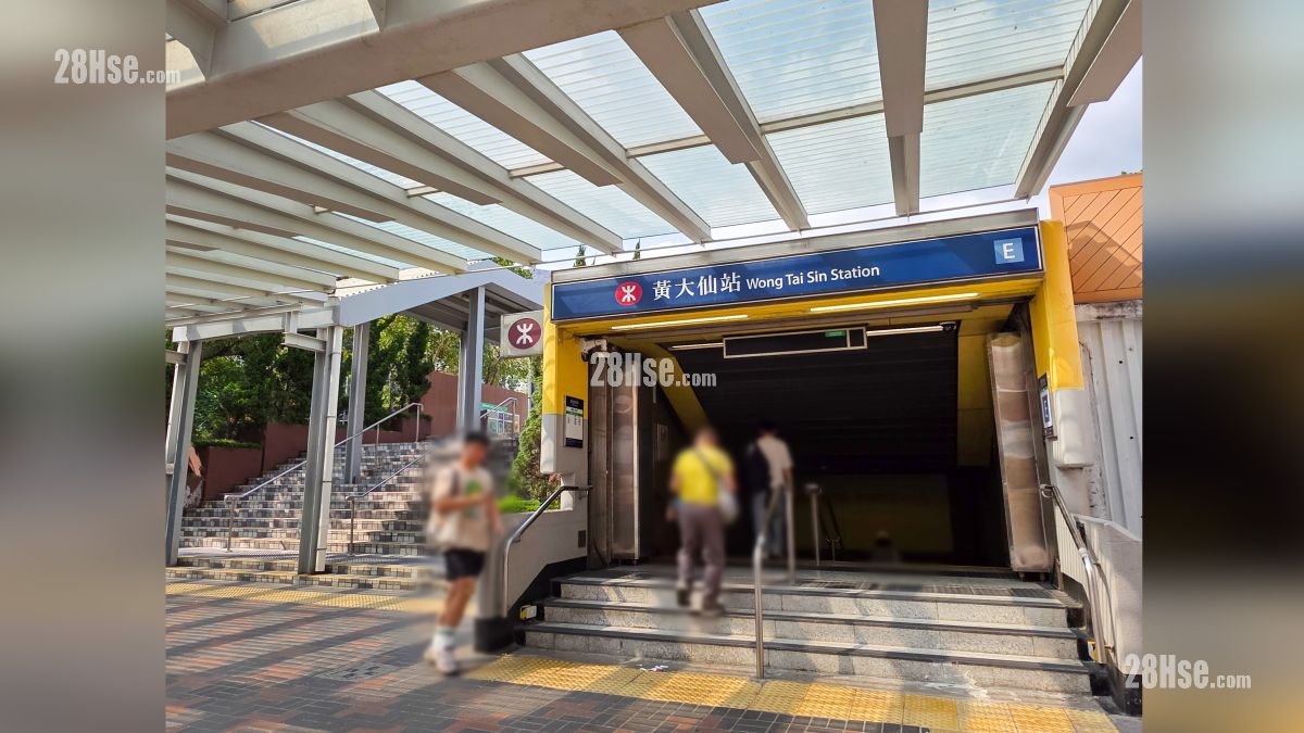 黃大仙港鐵站 E 出口